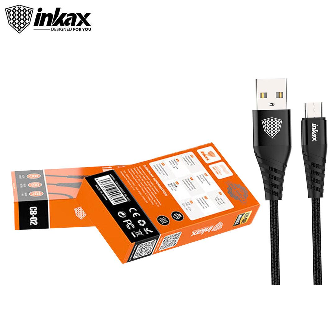 كابل شاحن ميكرو 2.1A من Inkax CB-02