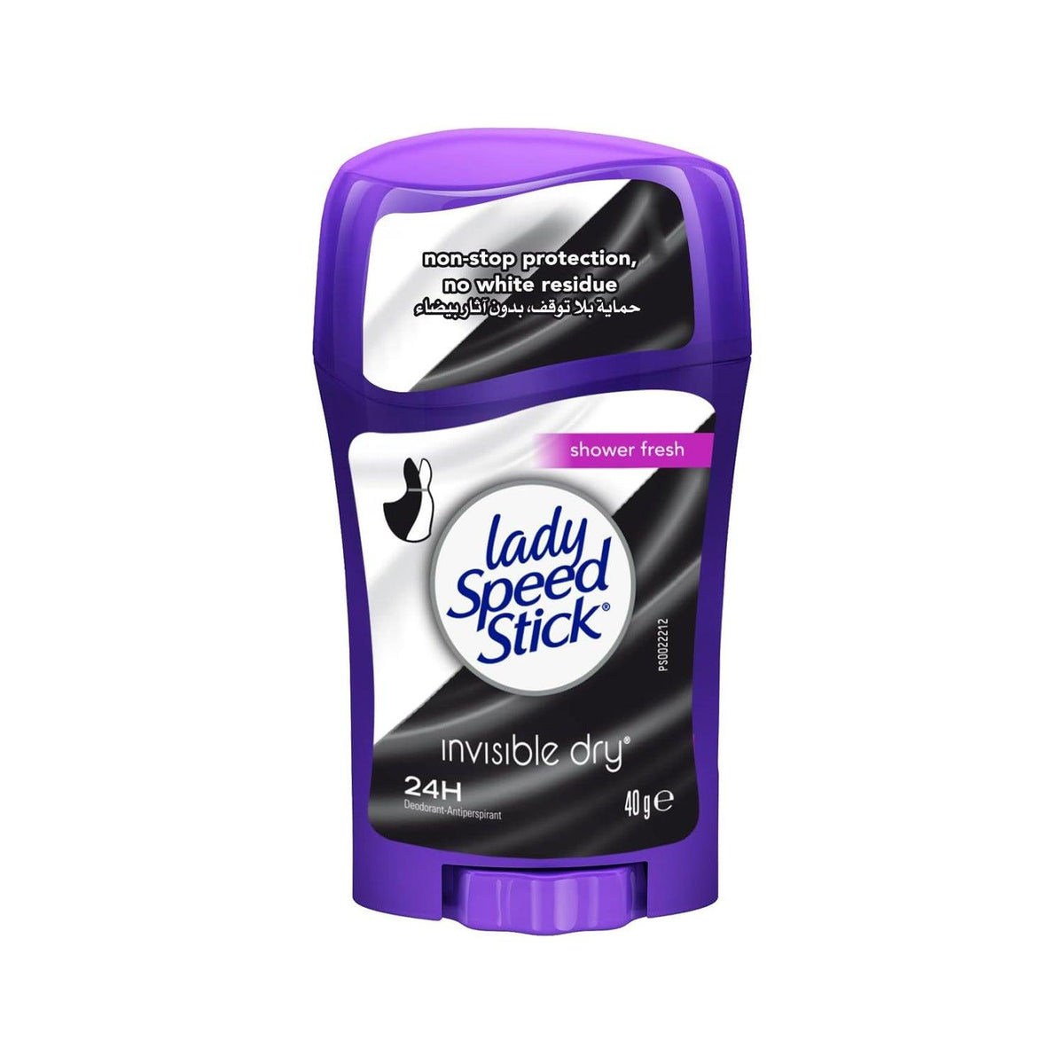 Lady Speed Stick Invisible Dry Shower Fresh Deodorant 40g