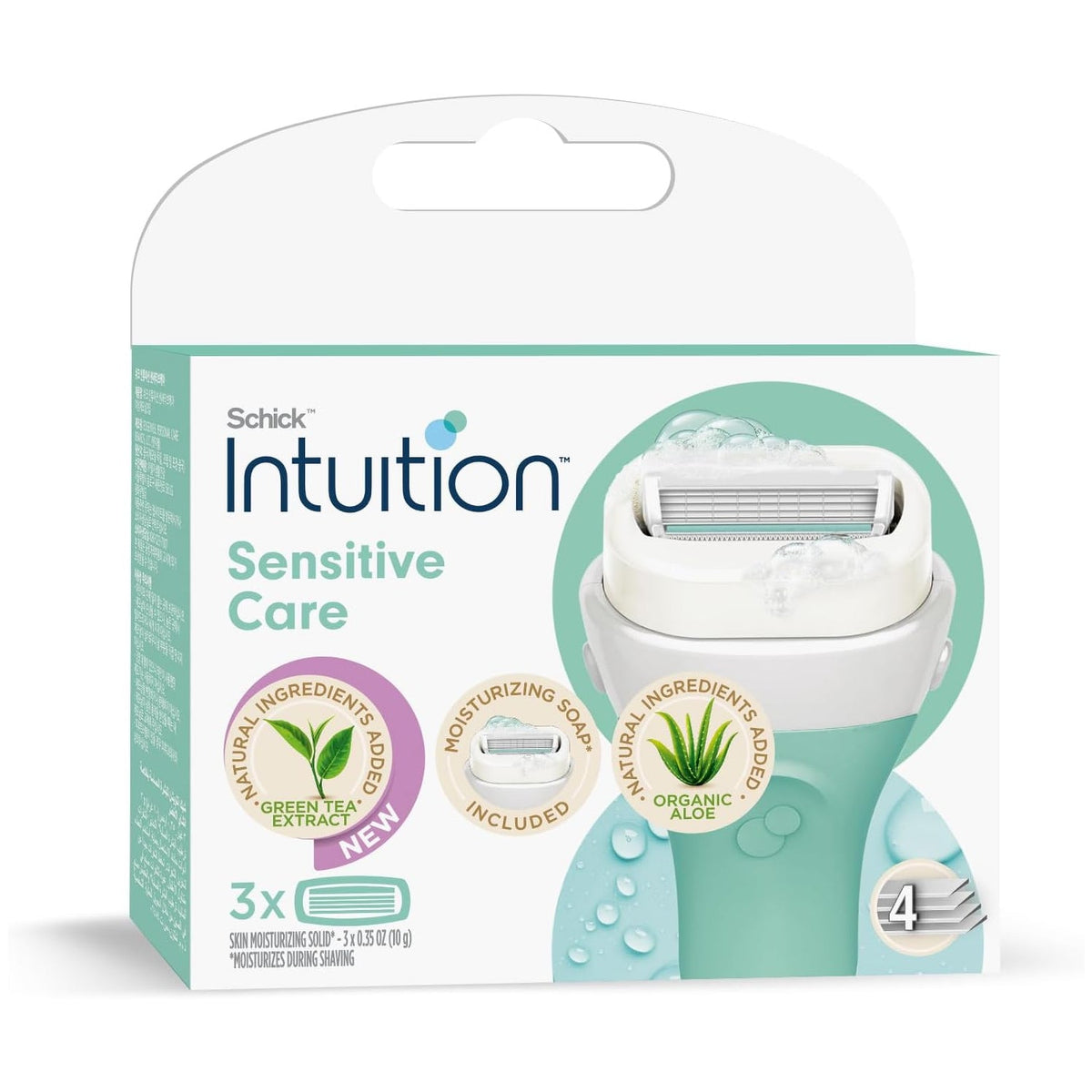 Schick Intuition Sensitive Care Razor With Refills