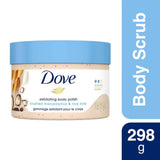 Dove Body Polish Crushed Macadamia & Rice Milk Scrub - 298g