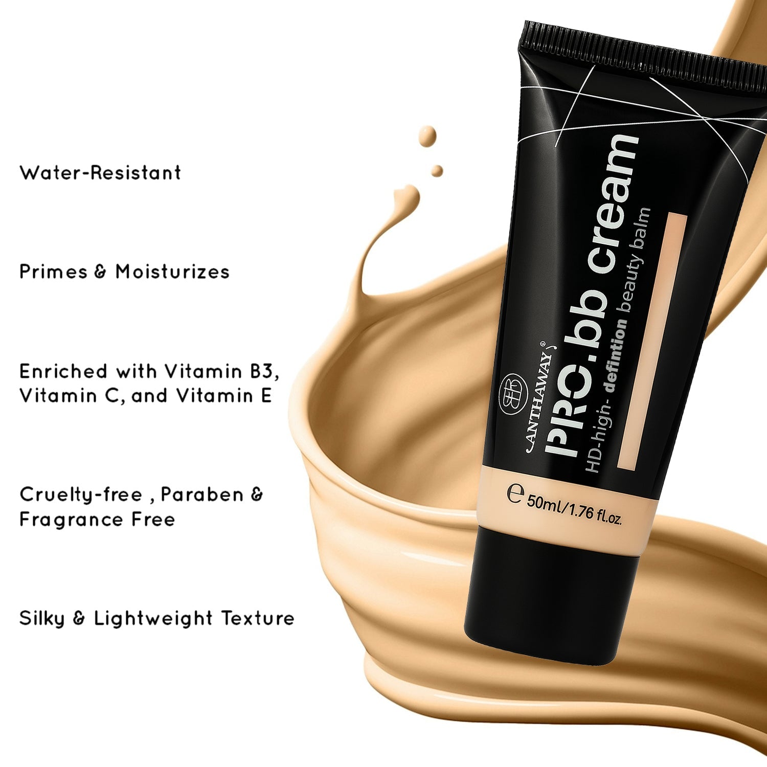 Anthaway HD Pro BB Cream - 50ml