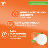 Creme 21 Soap Soft Care Moisturizing 4 x 125g