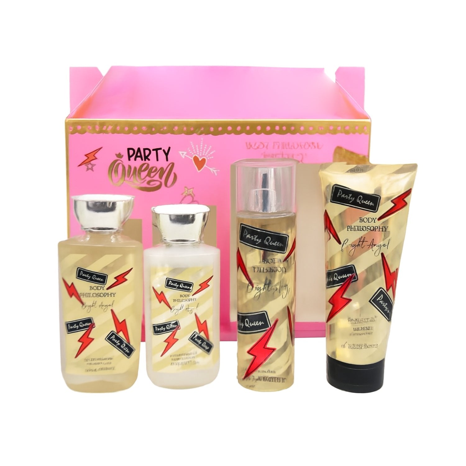 Party Queen Body Philosophy Bright Angel 4Pcs Gift Set