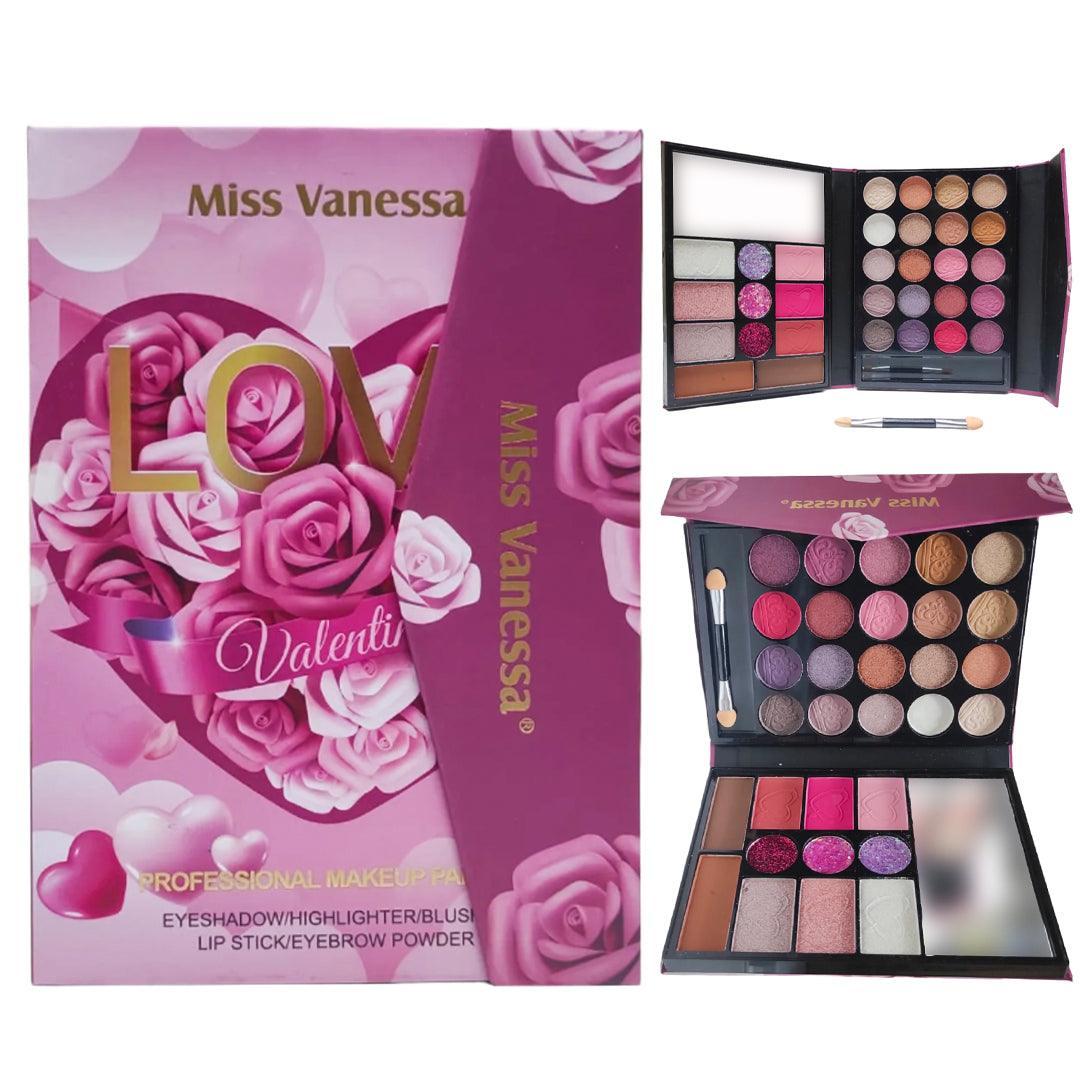 Miss Vanessa Love Valentine's Professional Makeup Palette