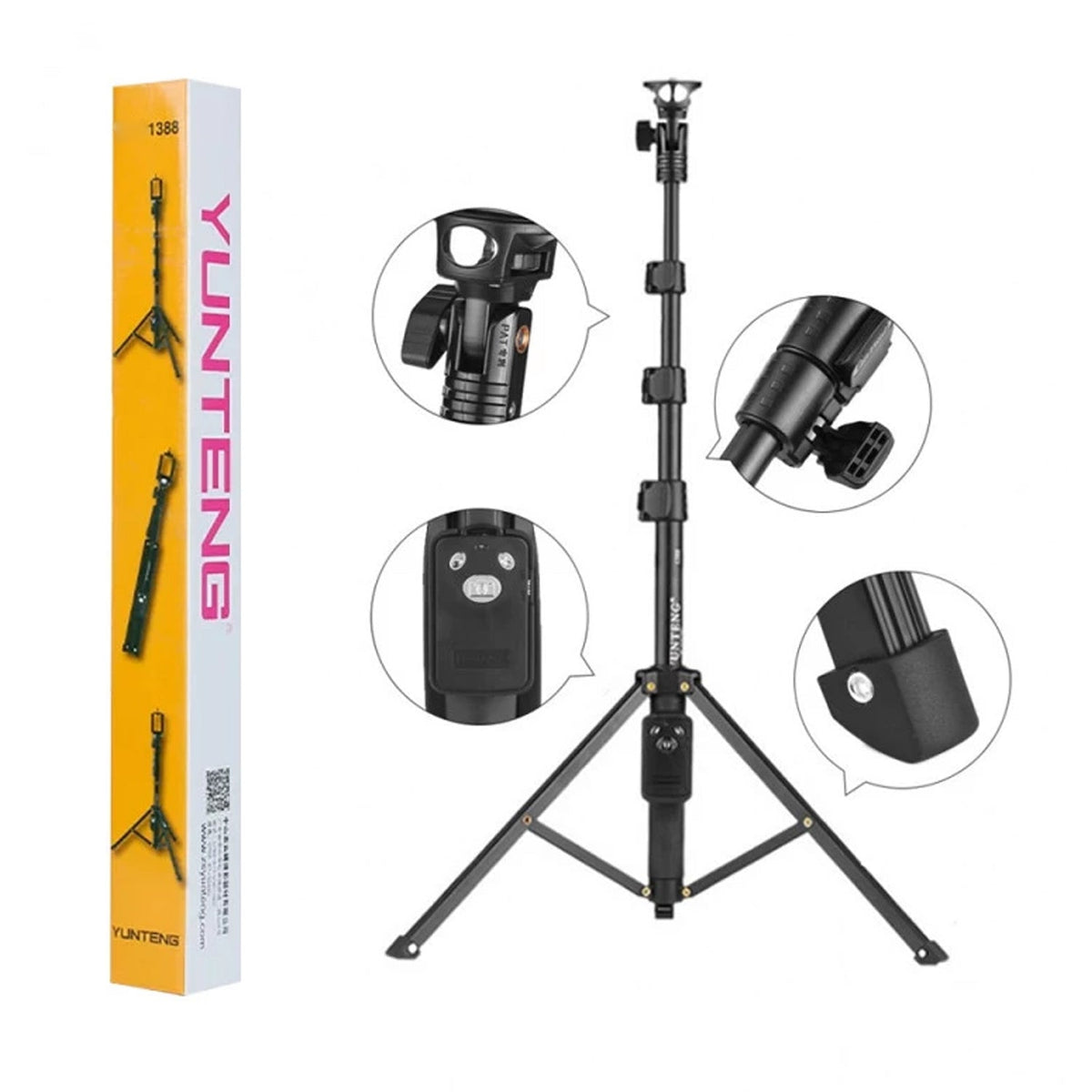 YUNTFNG Tripod & Mini Live BroadCast Selfie Stick - 1388