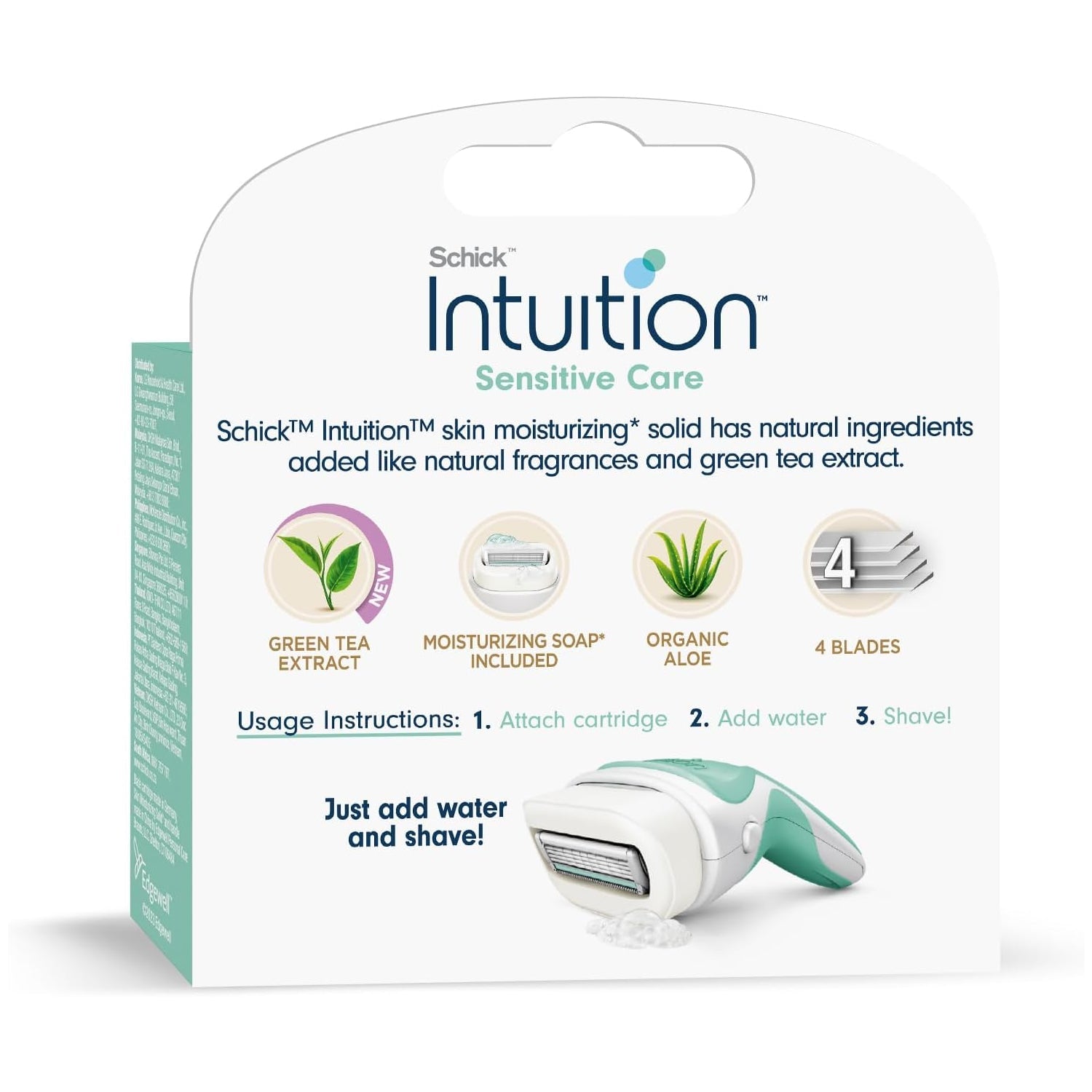 Schick Intuition Sensitive Care Razor With Refills