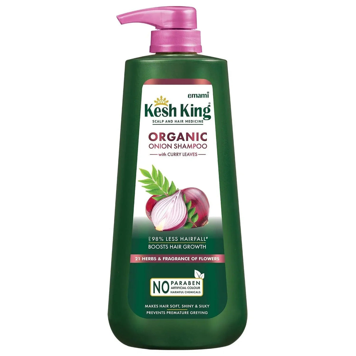 Kesh King Organic Onion Shampoo Boosts Hair Growth - 600ml