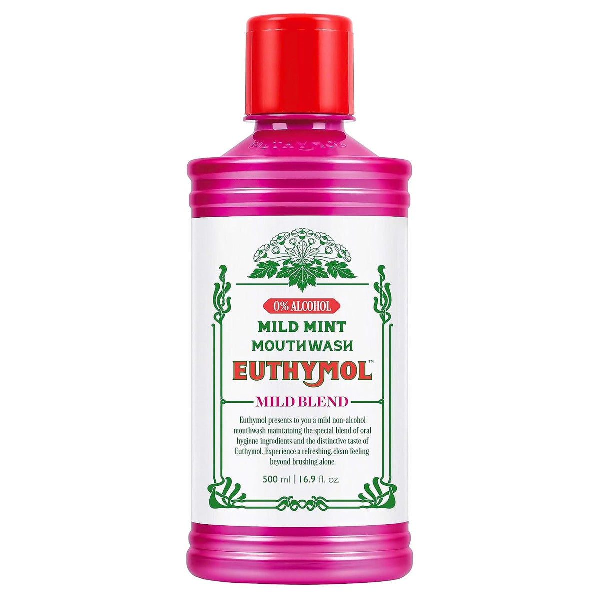 Euthymol Mild Mint Mouth Wash - 500ml