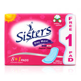 Sisters Day Maxi Regular Flow Non Wings Pads - 8+1 Pads x 2 pcs