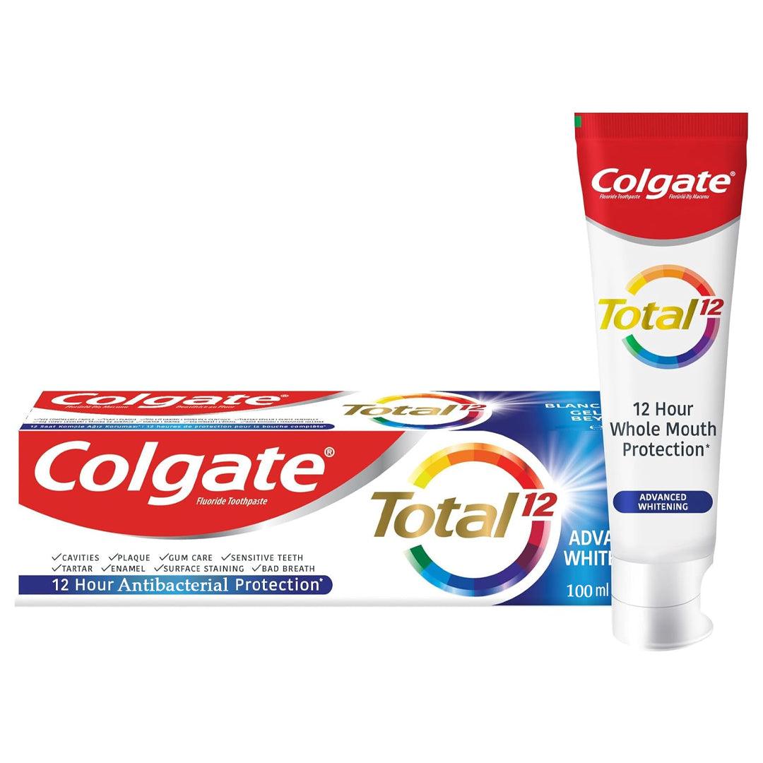 Colgate Total 12 Advanced Whitening Toothpaste - 100ml