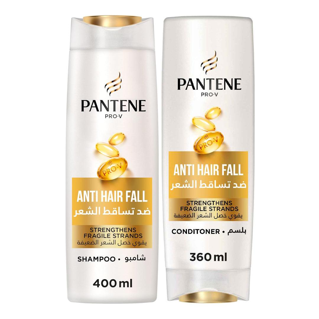 Pantene Pro-V Anti Hair Fall Shampoo + Conditioner - 400ml + 360ml