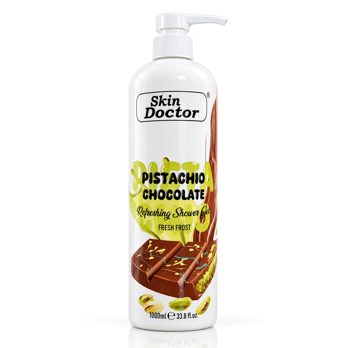 Skin Doctor Pistachio Chocolate Refreshing Shower Gel - 1000ml
