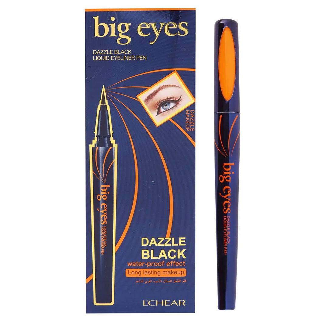 L'Chear Big Eyes Dazzle Black Liquid Eyeliner - 1g