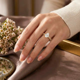 Women's Golden Adjustable Ring #10