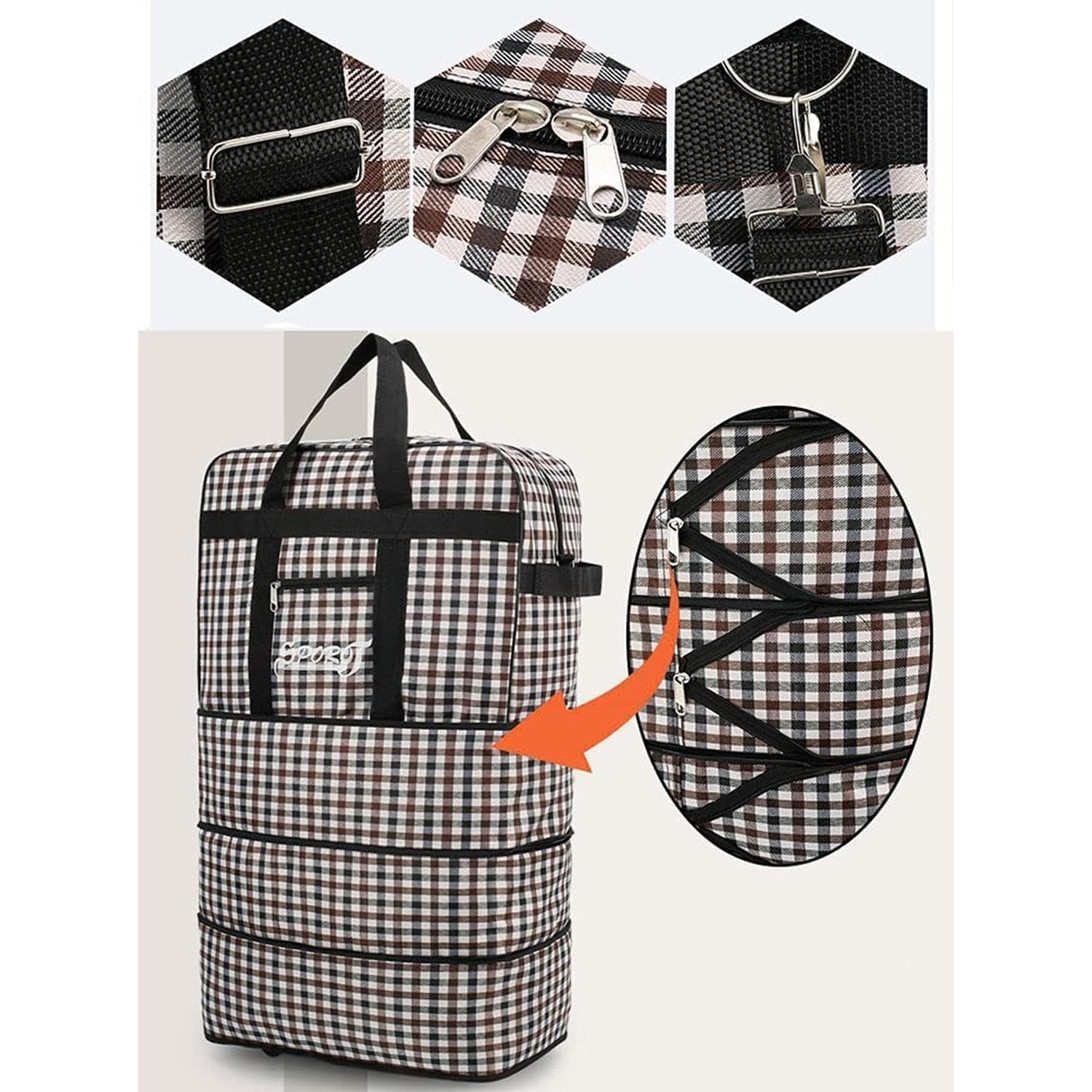Multi Purpose Universal Travel Bag With Wheels