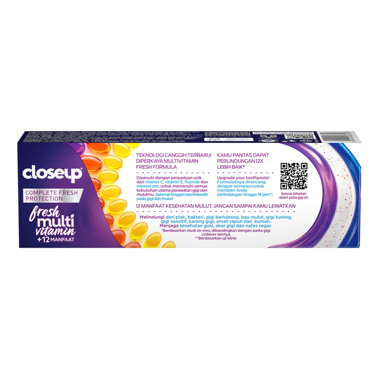 Closeup Fresh Multivitamin Complete Fresh Protection Toothpaste - 100g