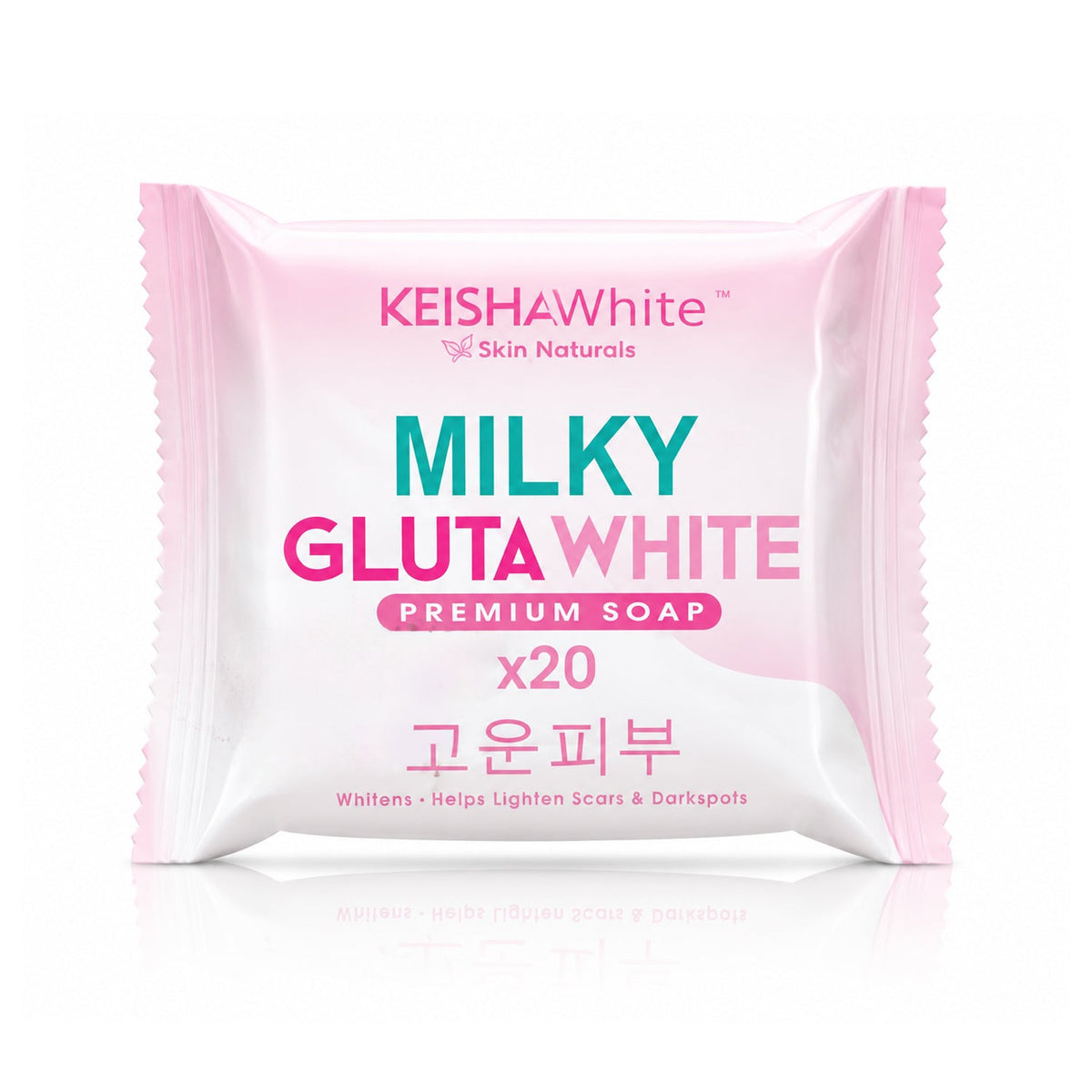 Keisha White Milky Gluta White Premium Soap X20-70g
