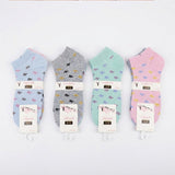 Women's Fashion Cotton Ankle Socks - 3 Pairs KK#2 (K-4-4)