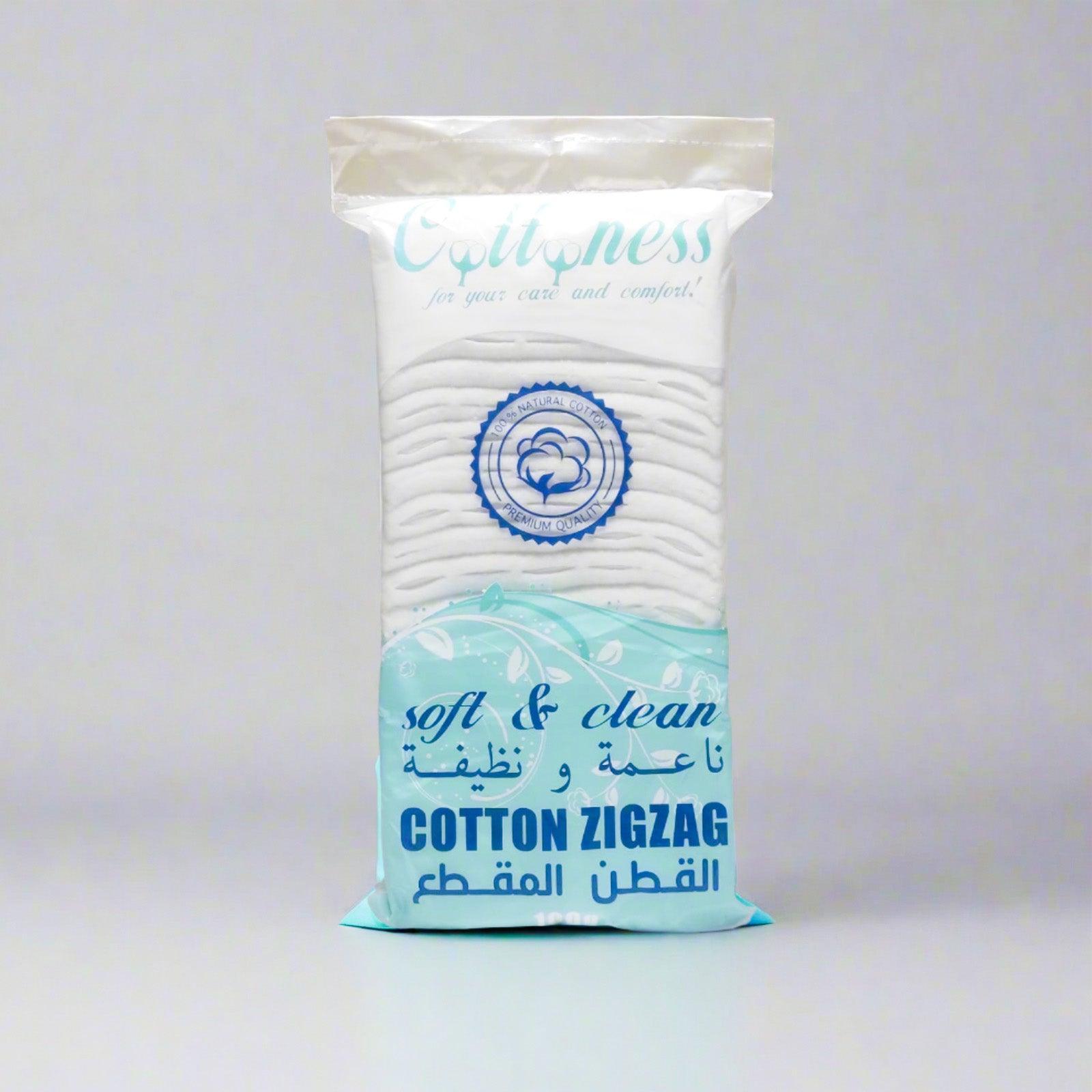 Cotteness Soft and Clean Cotton ZigZag - 100g (3+1) Offer