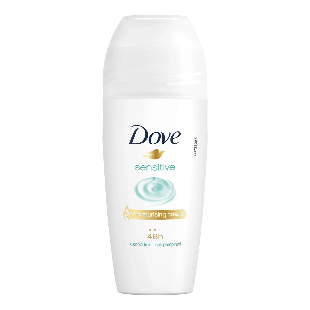 Dove Sensitive Roll-on Anti-Perspirant Deodorant - 50ml
