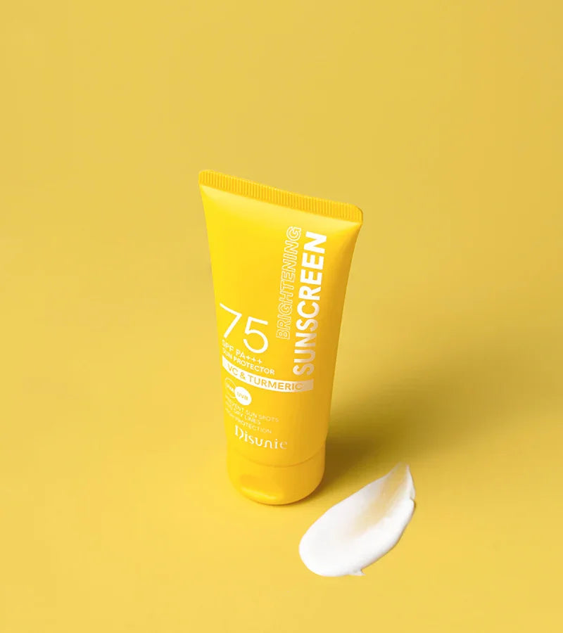 Disua Sunscreen Disunie VC & Turmeric Brightening Sunscreen SPF75 PA+++ - 60g – Moon Kuwait