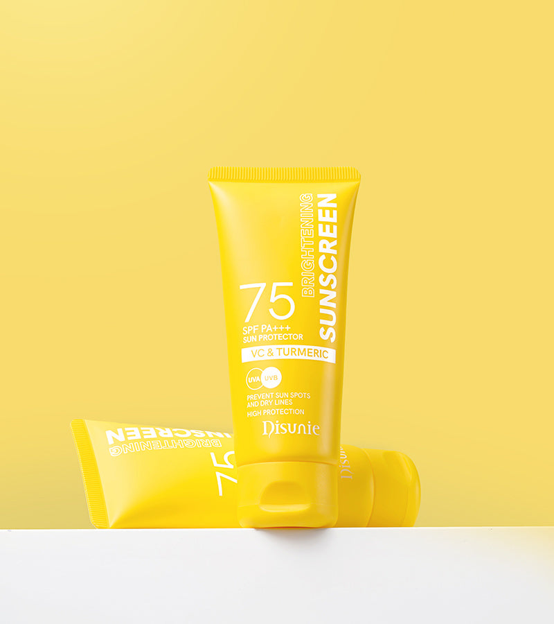 Disua Sunscreen Disunie VC & Turmeric Brightening Sunscreen SPF75 PA+++ - 60g – Moon Kuwait