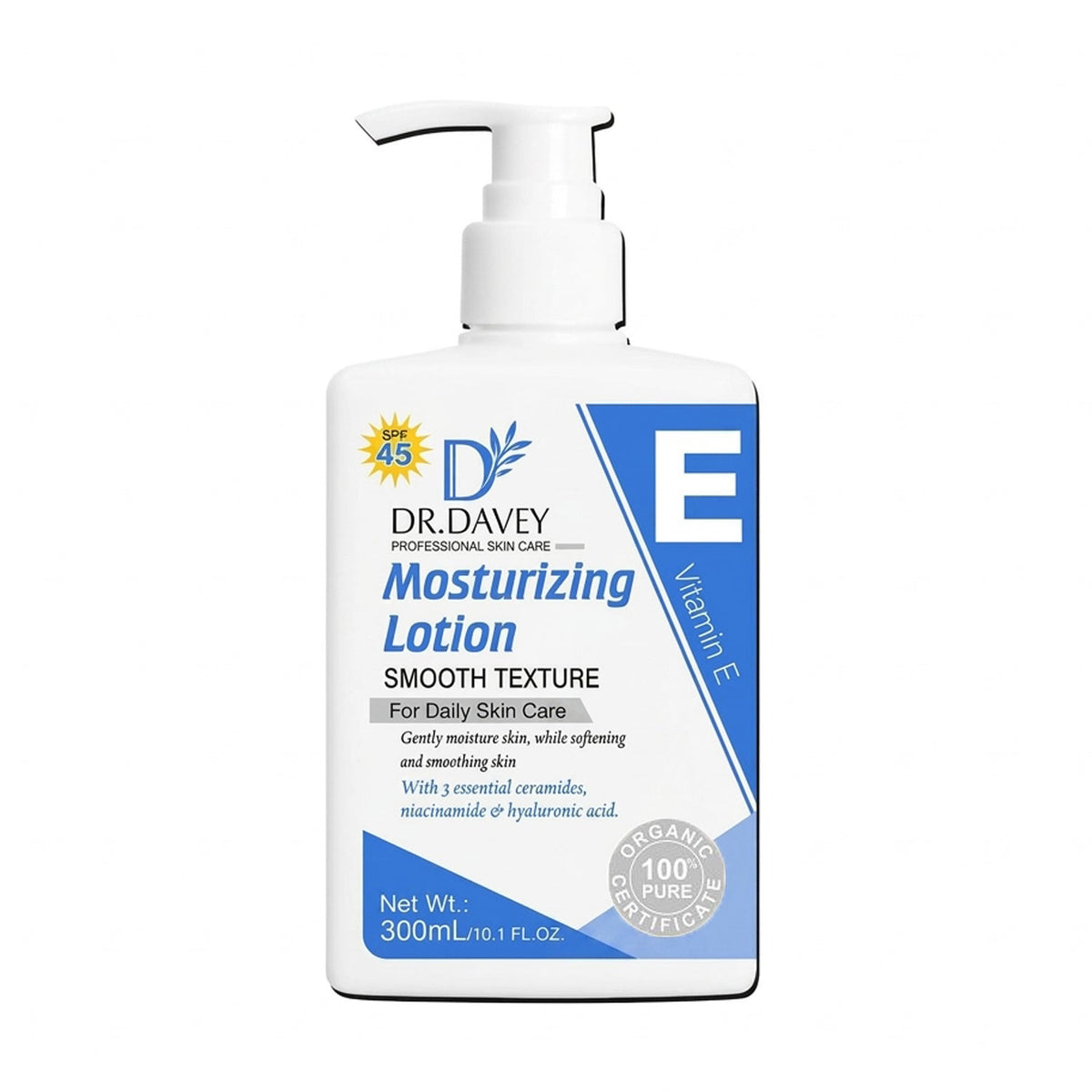 Dr. Davey Vitamin E Moisturizing Lotion SPF 45 - 300ml