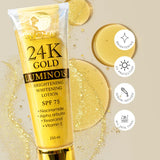 SY Glow 24K Gold Luminous Brightening Lotion SPF75 - 250ml