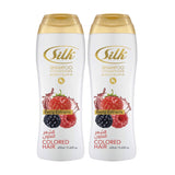 Silk Berry Extracts Shampoo + Conditioner For Colored Hair - 400ml × 2 Pcs (Offer)