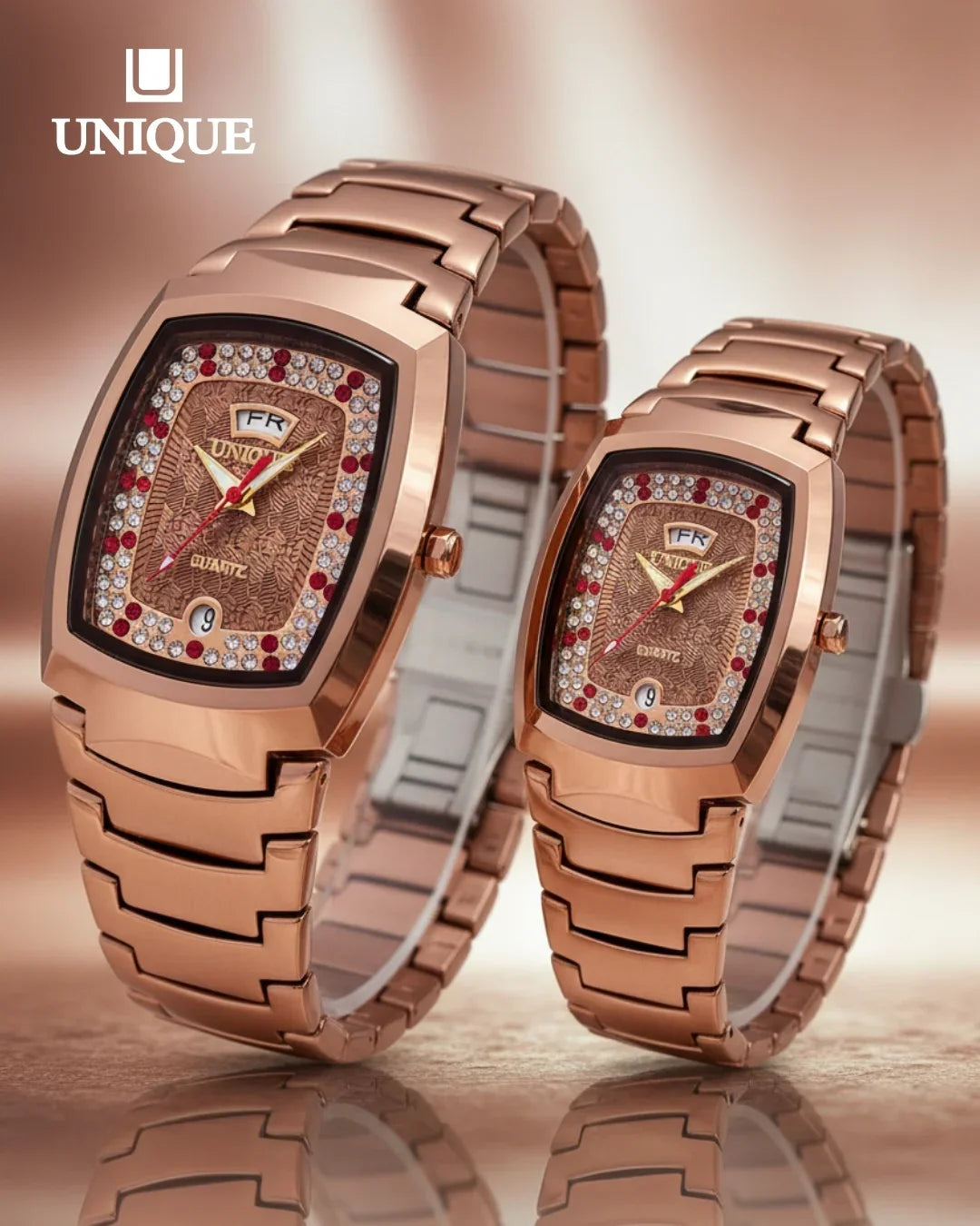 UNIQUE Luxury Couple's Watch - P3