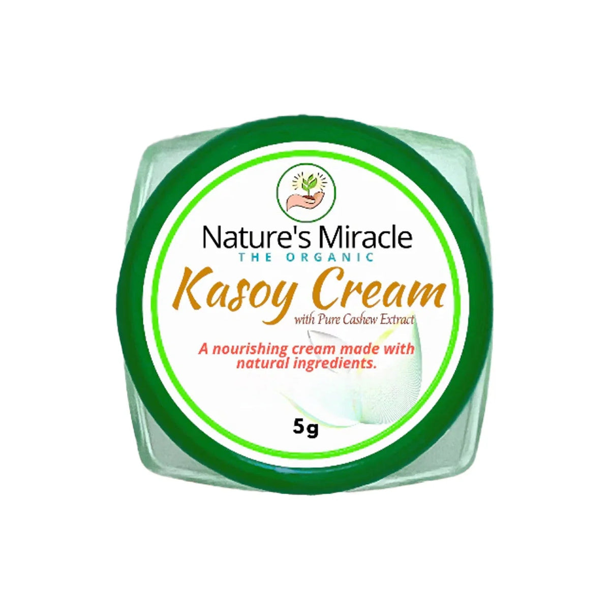Nature's Miracle The Organic Kasoy Cream - 5g