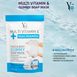 YC Multi Vitamin & Niacinamide Face & Body Gummy Soap Mask - 100g