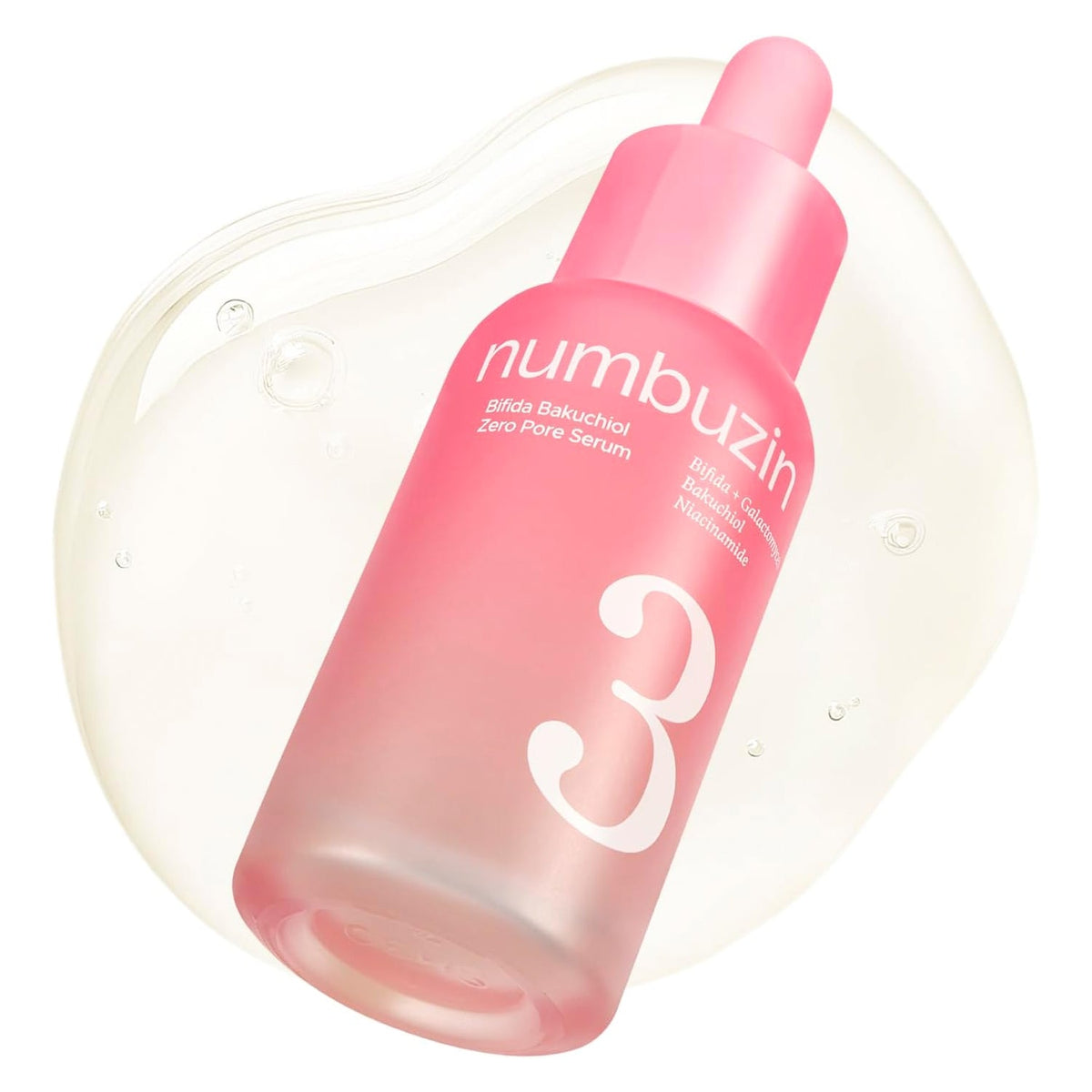Numbuzin No.3 Bifida Bakuchiol Zero Pore Serum - 30ml