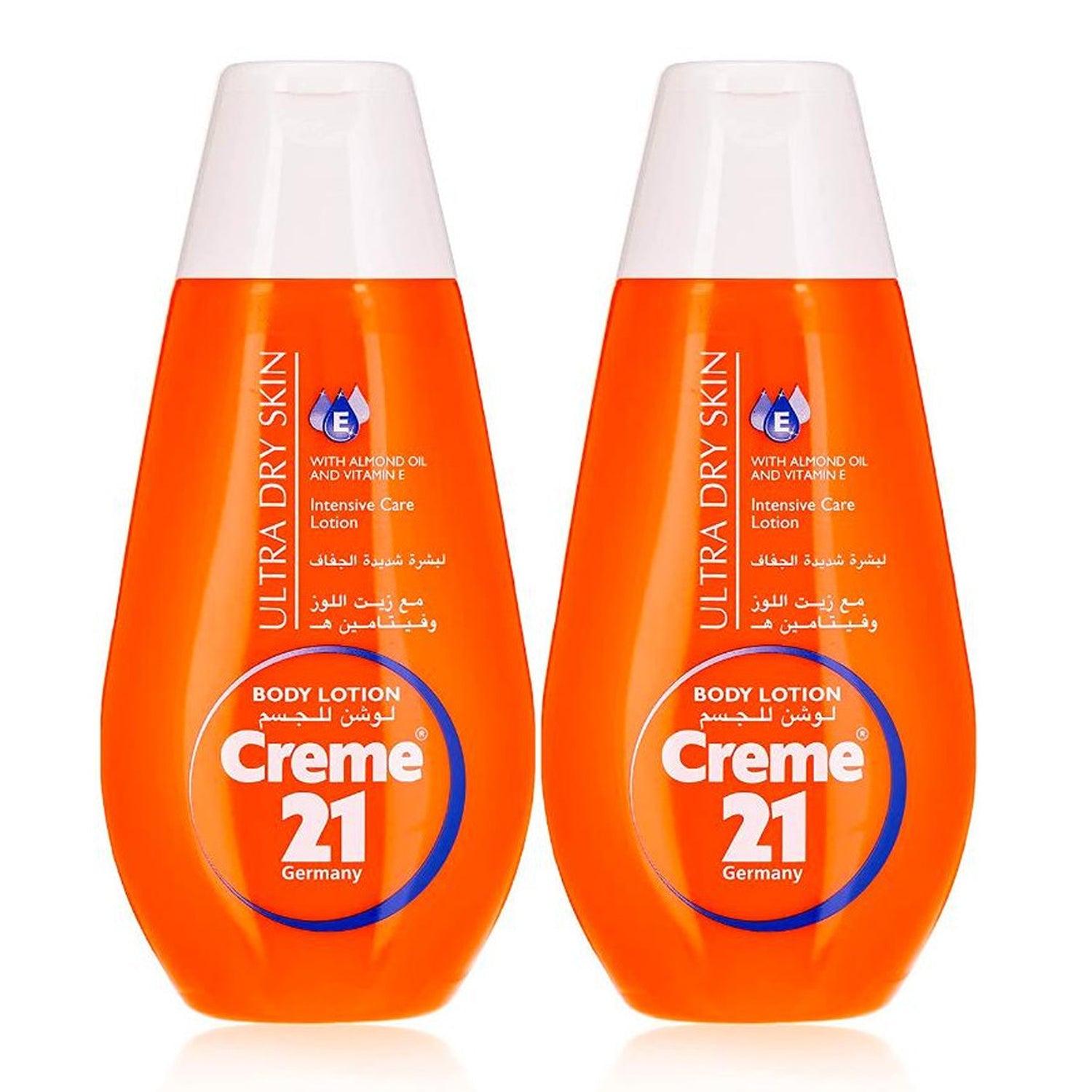 Creme 21 Body Lotion Ultra Dry Skin - 250ml × 2 Pcs (Offer)
