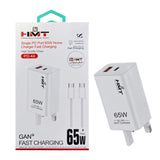 HMT Single PD Port 65W Fast Charger PD-44
