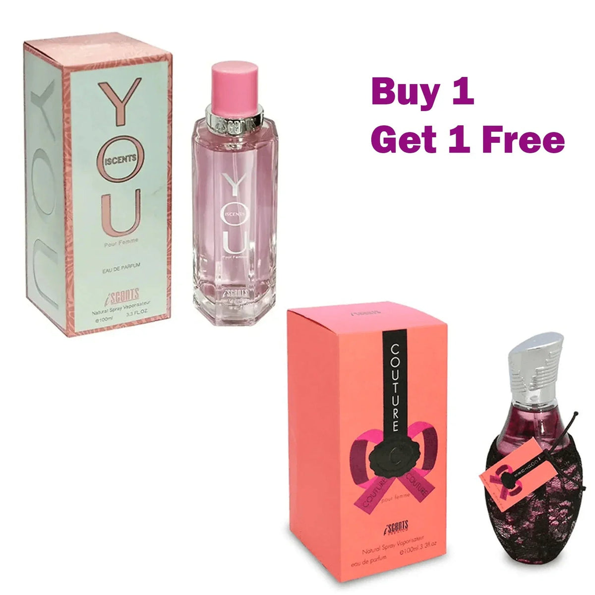 Couture + You Women Perfumes 1+1 PR-91