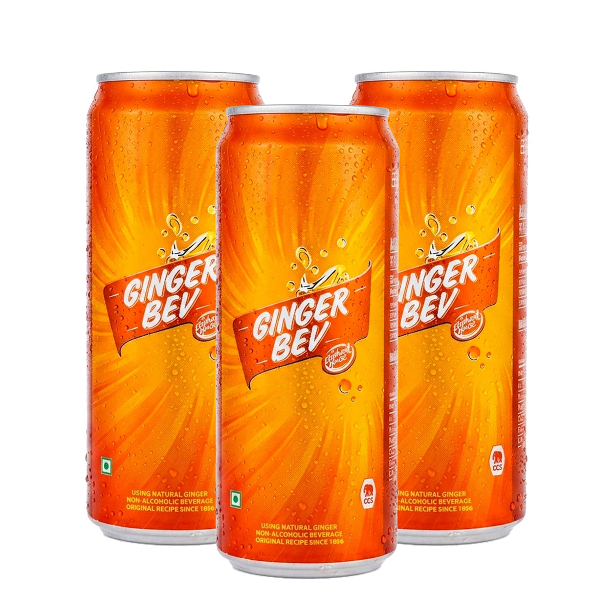 Ginger Bev Spicy-Sweet Drink - 330ml (2+1) Offer