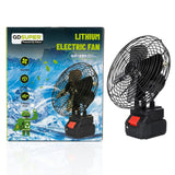 GD Super Rechargeable Lithium Electric Fan GD-S90