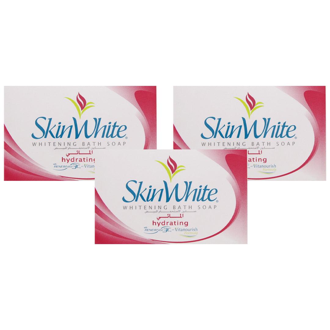 SkinWhite Whitening Bath Soap Hydrating - 135g (2+1) Free