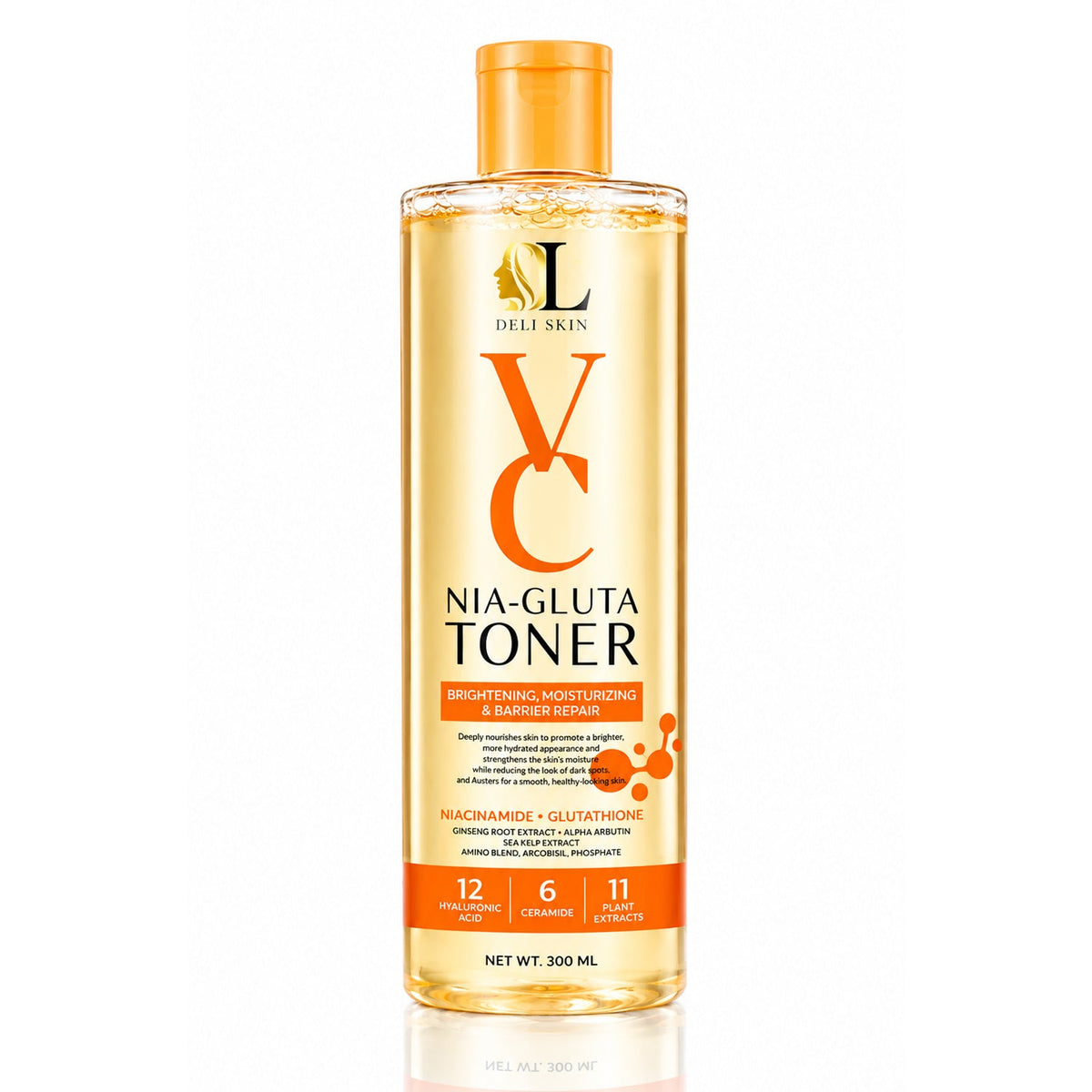 Deli Skin VC Nia-Gluta Toner - 300ml