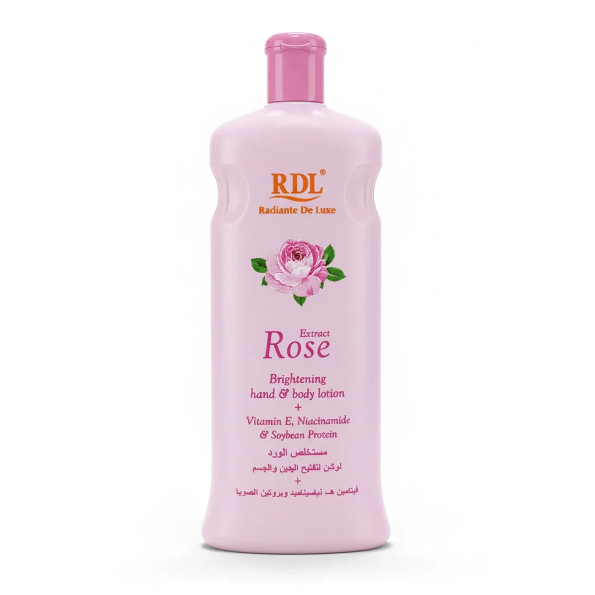 RDL Rose Extract Brightening Hand & Body Lotion - 600ml