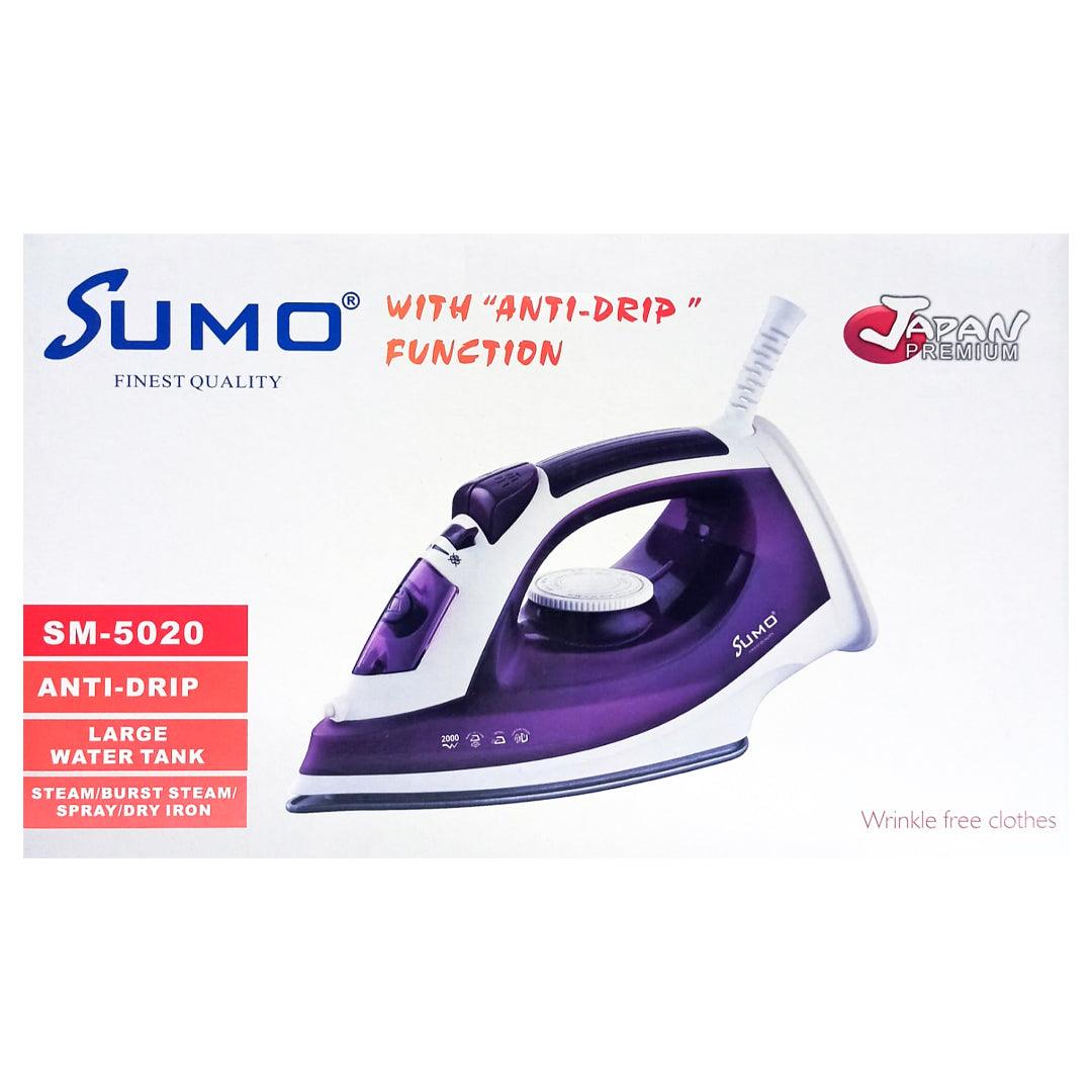 صندوق مكواة البخار الجافة من Sumo (2000 واط) SM-5020