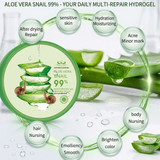 Pretty Cowry 99% Aloe Vera Snail Soothing & Moisturizing Gel - 150ml