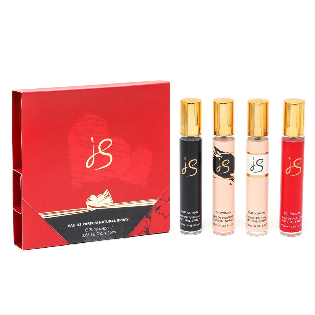 Mystical Women's Perfume Gift Set JS MT809 (20 ml × 4 Pcs)