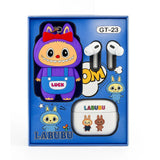 Labubu Wireless Earbuds With Cute Cartoon Toy GT-23