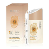 Dr.Rashel Deep Sheer Rice & Niacinamide Tinted Sunscreen SPF 50 - 50g