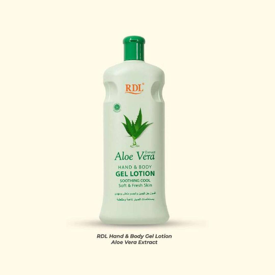 RDL Aloe Vera Extract Hand & Body Gel Lotion - 600ml