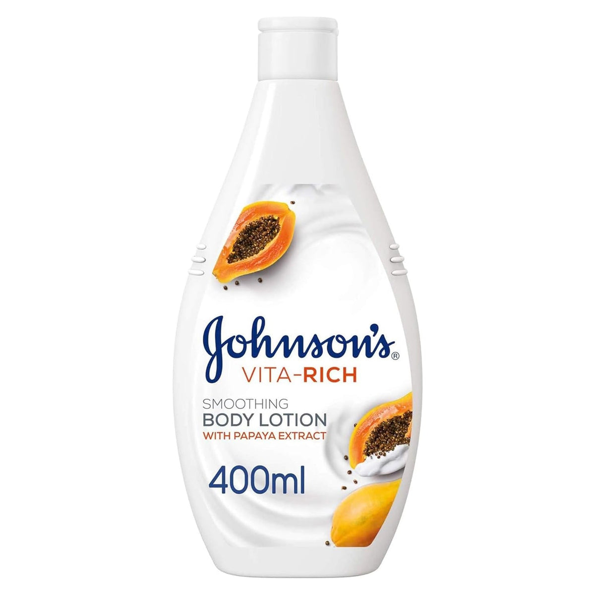 Johnson's Smoothing Body Lotion with Papaya Extract - 400ml