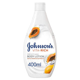 Johnson's Smoothing Body Lotion with Papaya Extract - 400ml