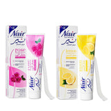 Nair Hair Remover Cream Lemon & Rose Fragrance - 2 × 110g (Offer)